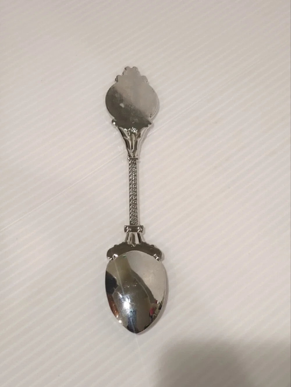 Silver Decorative Collectible Spoon with Crest - From Slovenia